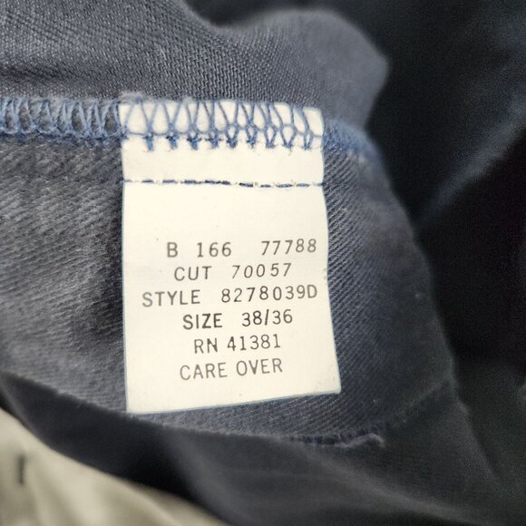 Vintage Polo Ralph Lauren Pleated Jean Pants Size 38x36 USA 1980's Deadstock NWT - Picture 10 of 12